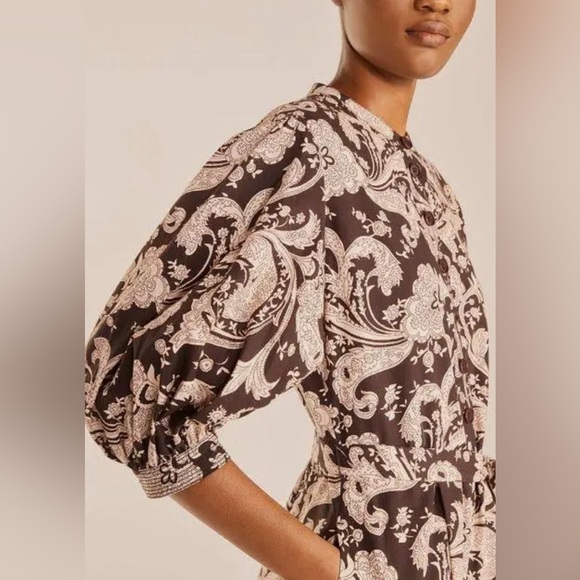 Rebecca Taylor Paisley Jumpsuit with Self Belt. Wore only once! - Picture 2 of 4